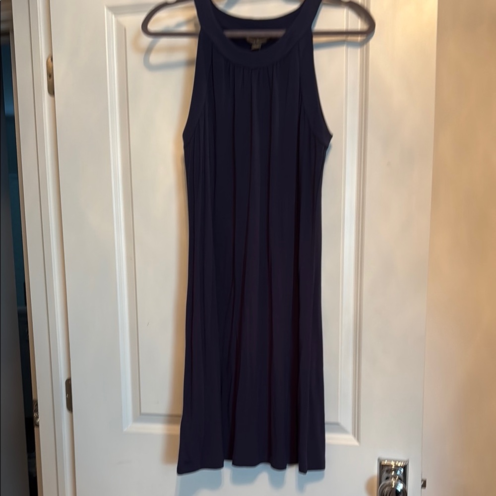 Tommy Bahama Blue Halter Midi Sundress